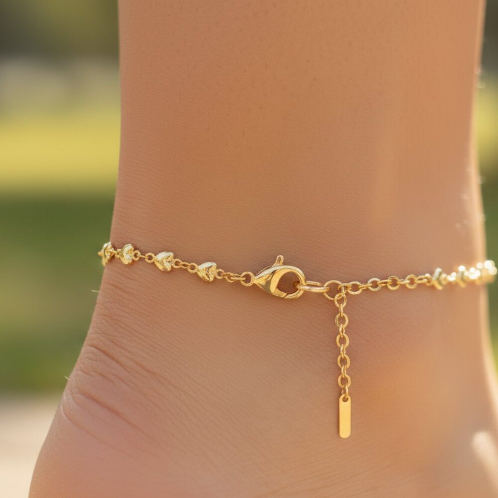Handmade Anklet – A Stylish Choice for Women, Thoughtful Gift Idea, EVCH1805 - Picture 3 of 4